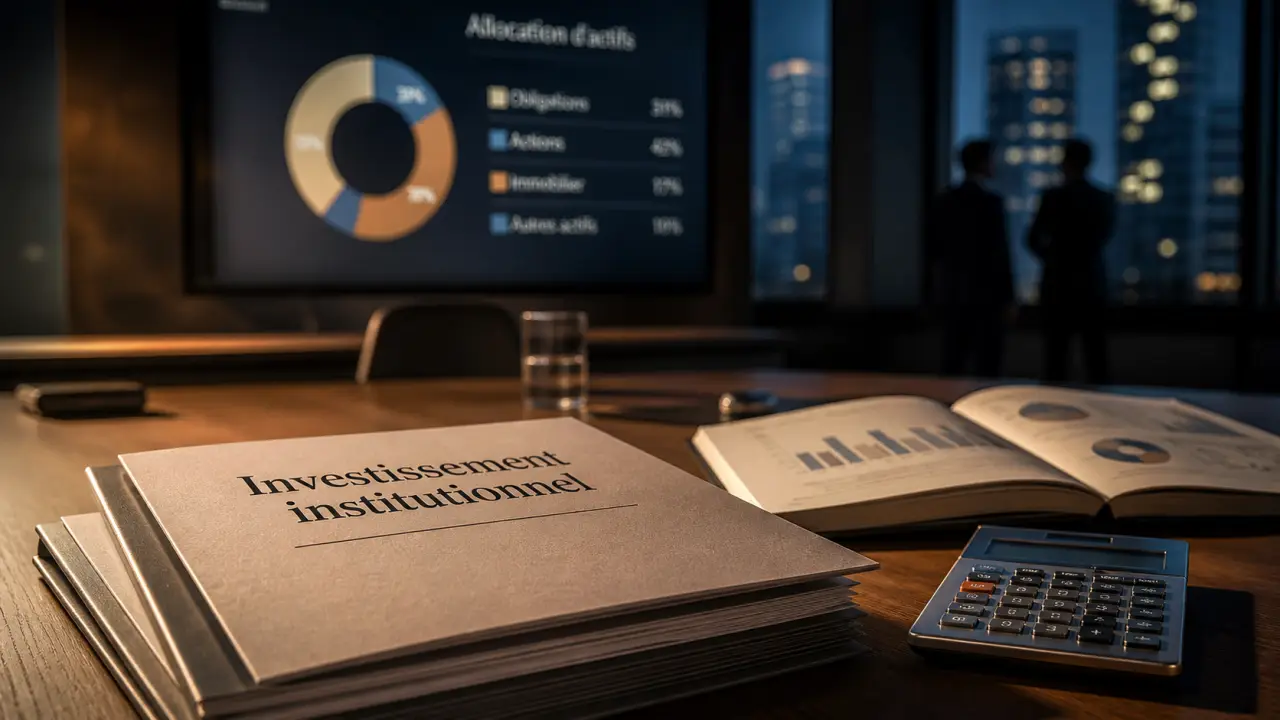 Investissement institutionnel : assurance-vie, obligations et immobilier collectif