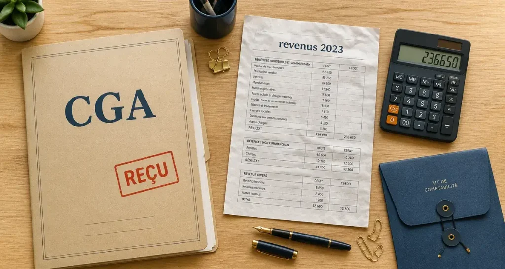 Suppression avantage fiscal centre de gestion agréé CGA, reçus comptabilité