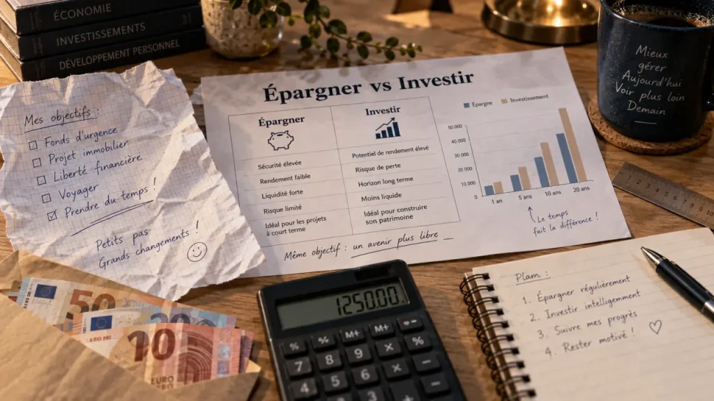 Devenir investisseur : épargne passive vs investissement