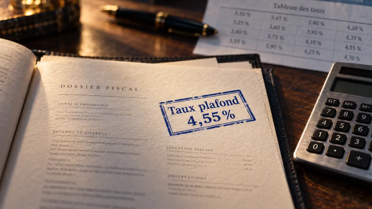 Interet compte courant 31 decembre 2025 : plafond fiscal 4,55 %