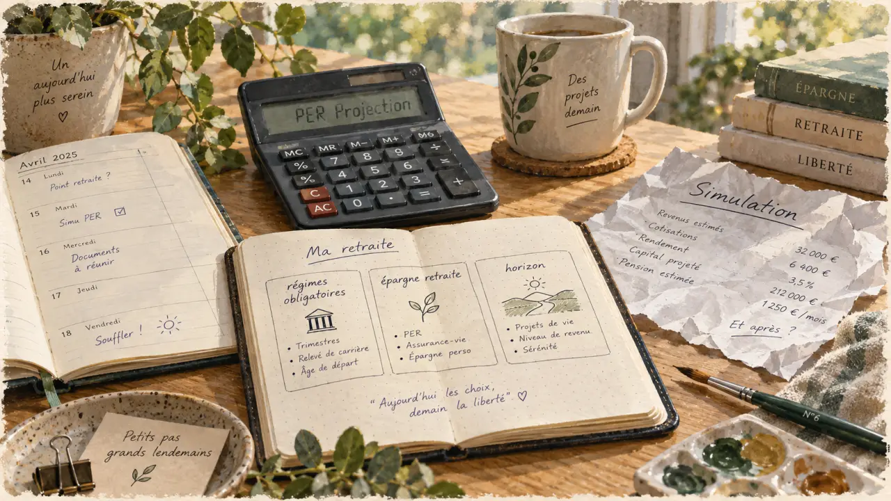 Épargne et retraite : PER, épargne salariale et liquidité sans confondre capital et rente