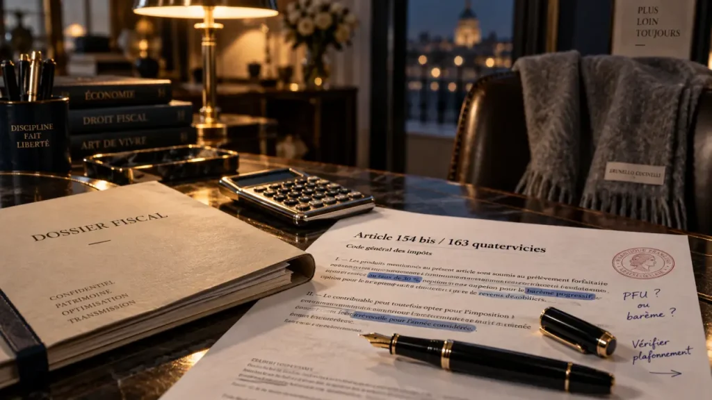 per article 163 ou 154 : deux plafonds PER, une seule déduction
